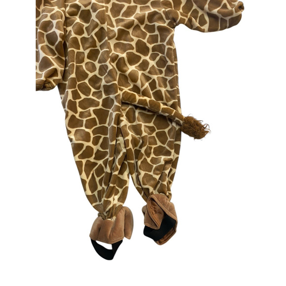 Miniwear Giraffe Plush One Piece Outfit Costume Baby 12M Soft Boys Girls - Picture 6 of 11